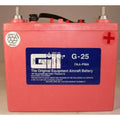 Gill G-25 Aircraft Battery with Acid – G-25A