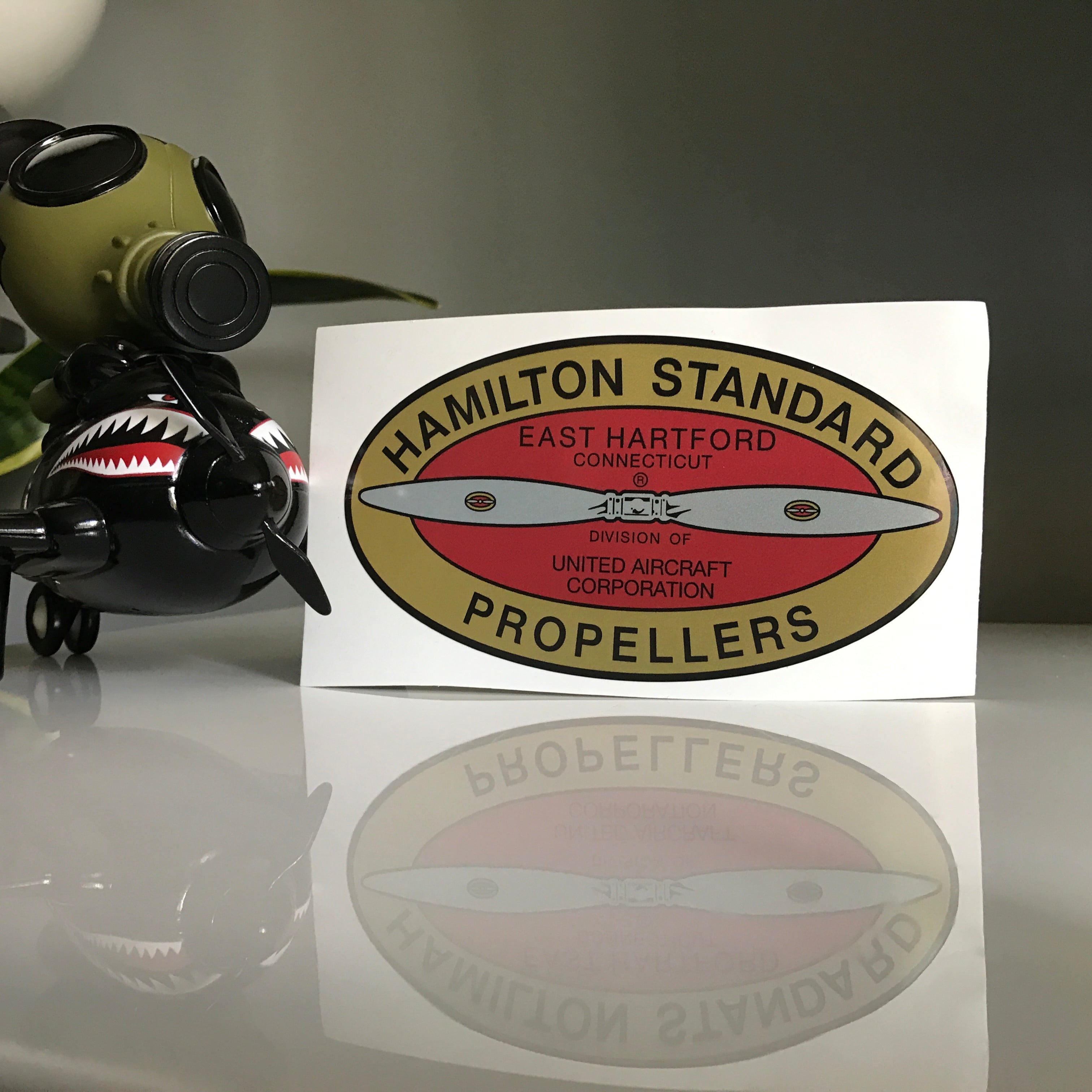 Hamilton Standard East Hartford 1932-1952 WWII Airplane Propeller Replacement Decal Sticker