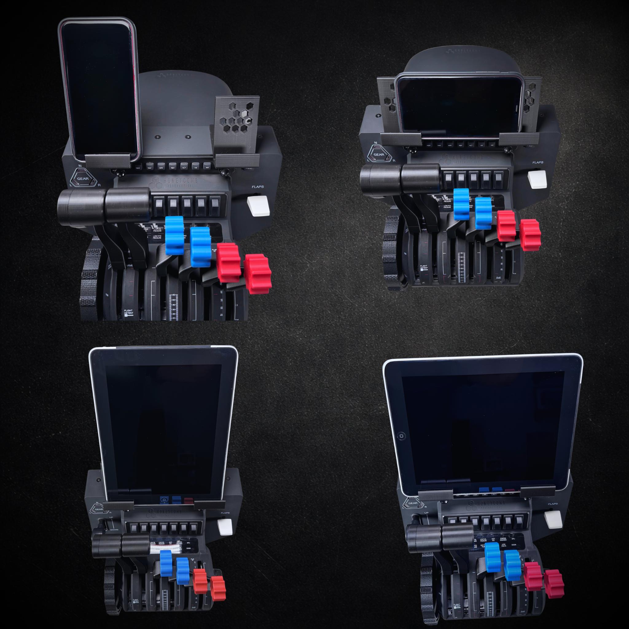 Phone & Tablet Holder for Honeycomb Alpha & Bravo