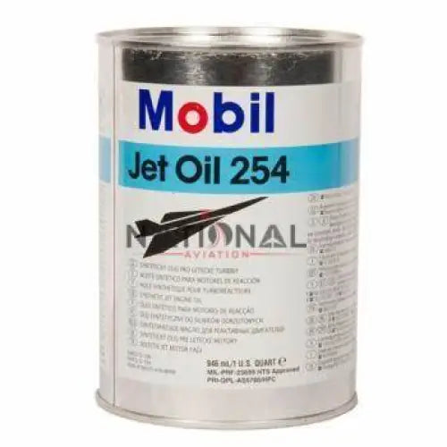Mobil Jet Oil 254 Synthetic Turbine Oil, Quart – MOBIL254QT