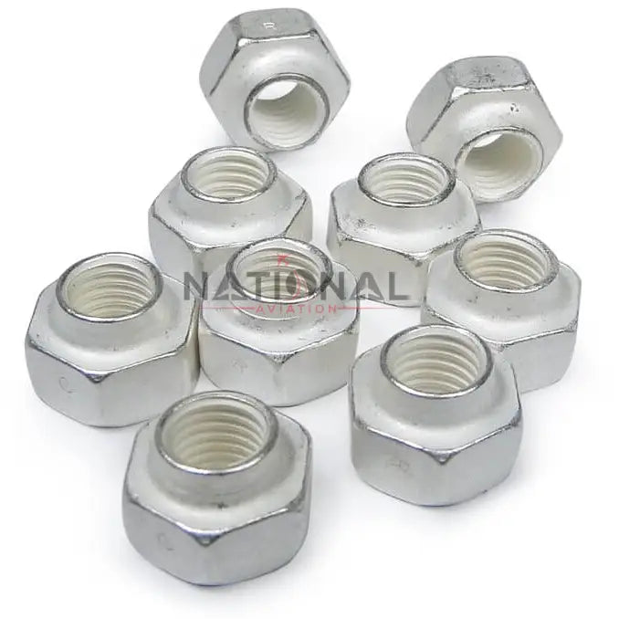 1/4-28 Hex Nut S/S 643967, Stainless Steel Nut, Self-Locking – MS20500-428