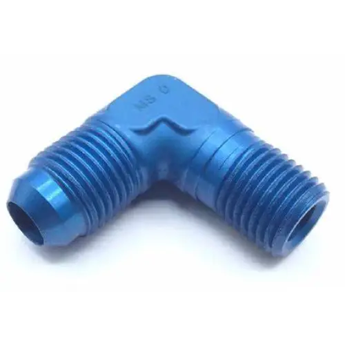 Fitting, Pipe to Flare, 90 Degree - Pipe 1/8 X Tube 3/16 – MS20822-3D