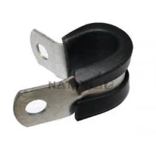 Loop Clamp, 3/8 in Dia, Chloroprene Cushion, Aluminum, 212 – MS21919WDG6
