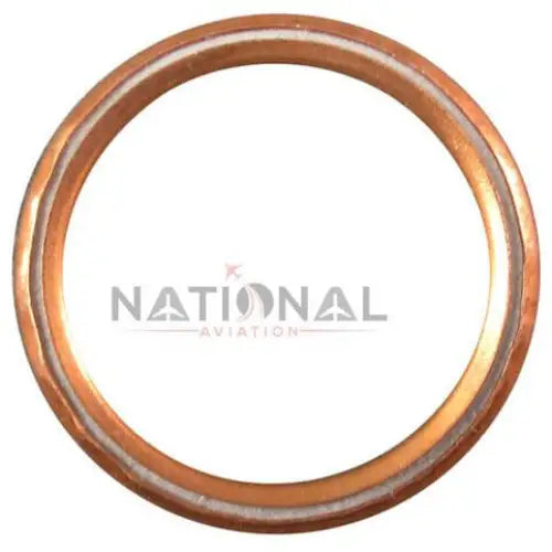 Copper Crush Gasket, Military Spec – MS35769-18