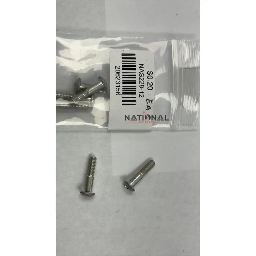 Brazier Head Machine Screw 8-32 X 3/4 Aluminum – NAS228-12