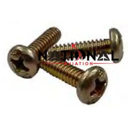 Pan Head Machine Screw 4-40 X 3/16 Steel Cad Plated – NAS600-3P
