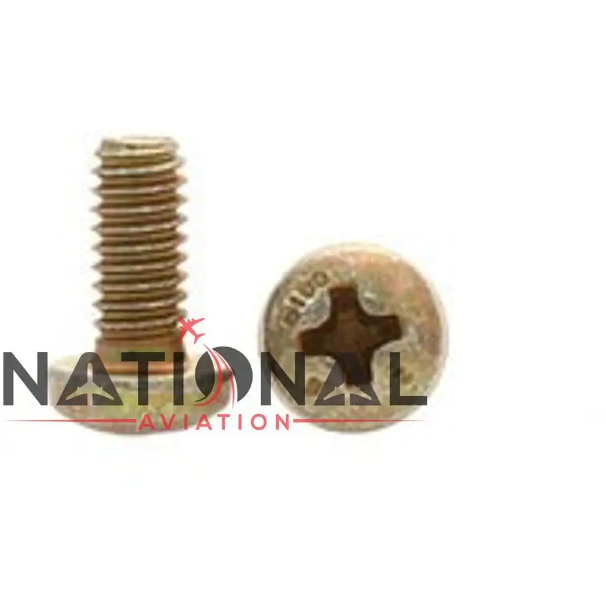 Pan Head Machine Screw 8-32 X 3/4 Steel Cad Plated – NAS602-12P