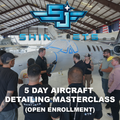 5 Day Aircraft Detailing Certification Hands On + Online