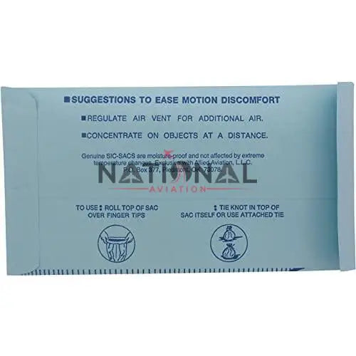 Motion Sickness Emergencies - 10 Pack – SIC-SAC