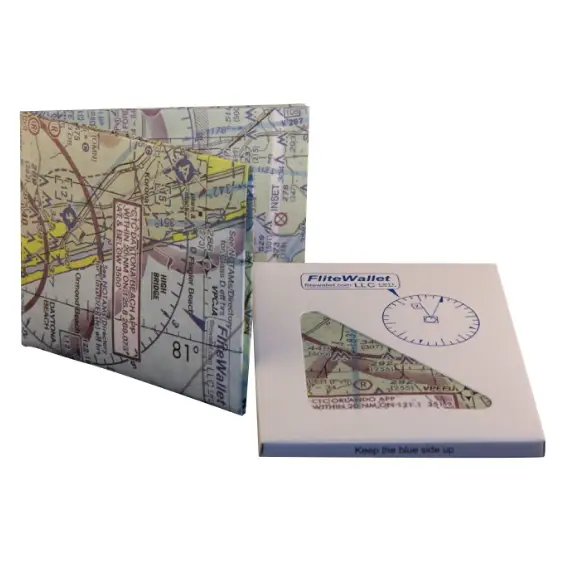 VFR Sectional Print Wallet - Seattle Makes a Great – VFR-WAL-SEA