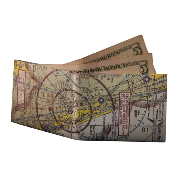 VFR Sectional Print Wallet - Seattle Makes a Great – VFR-WAL-SEA
